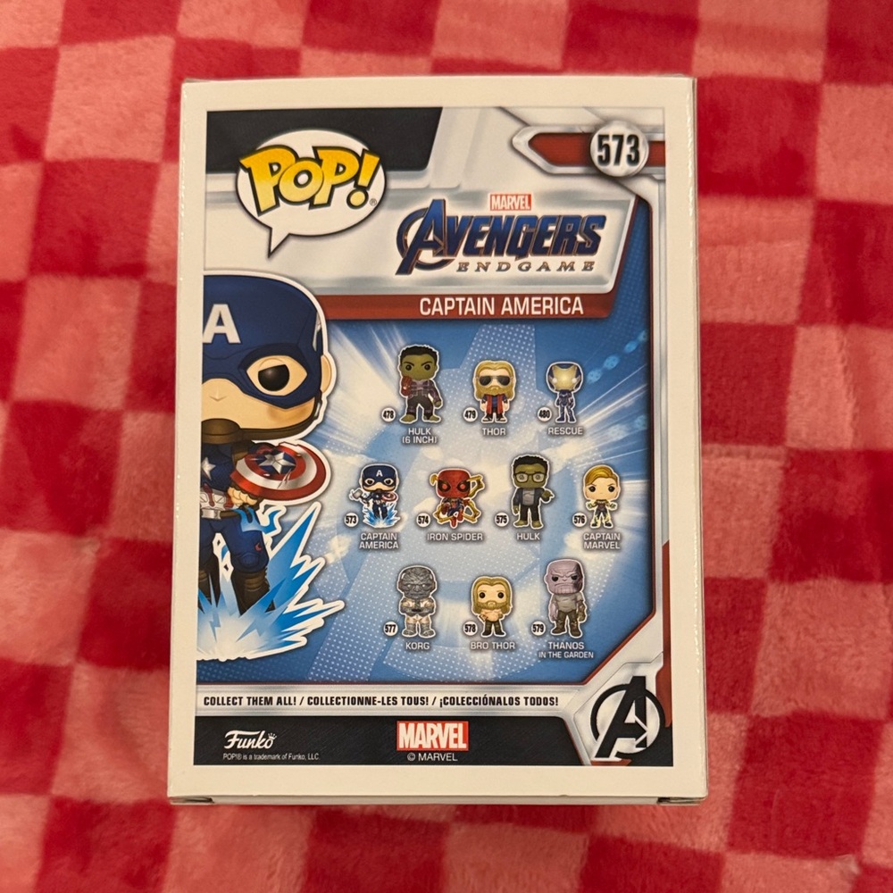 Funko Pop! Avengers Endgame Captain America - Figure 573 - Picture 4 of 5